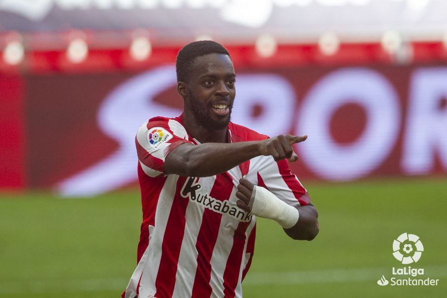  Iñaki Williams celebra su gol en el Athletic-Levante.