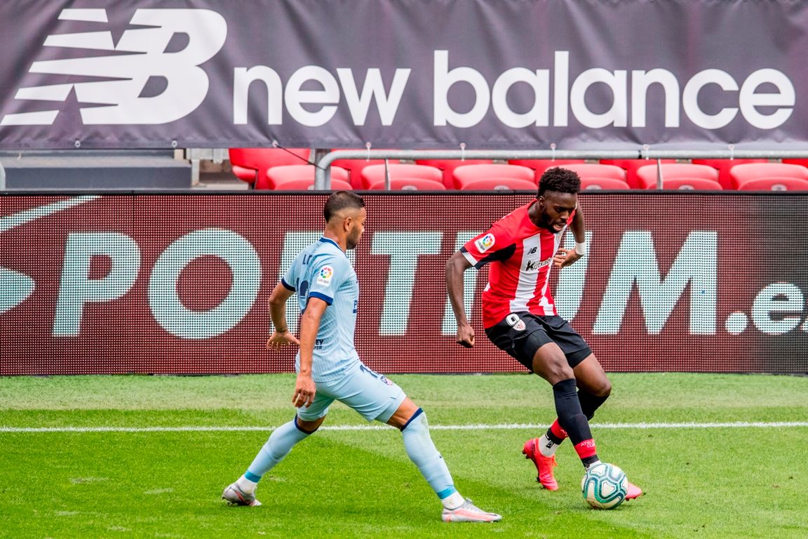 Veremos donde deja Iñaki Williams, en acción ante el Atlético, su racha de partidos consecutivos.