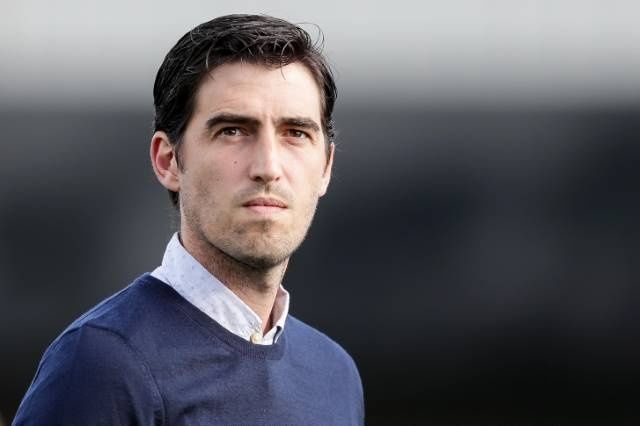  Andoni Iraola en el partido de su debut con el AEK Larnaka en Irlanda.