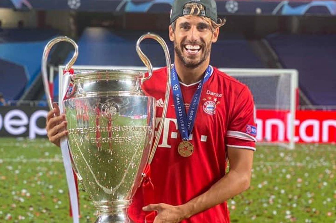  Javi Martínez ha ganado su segunda Champions con el Bayern de Munich.
