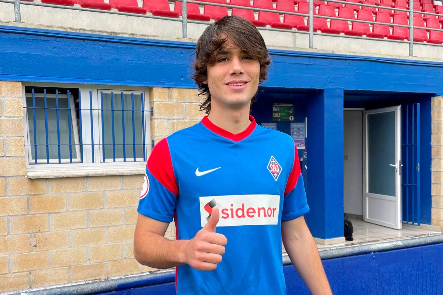  Julen Jon Guerrero, flamante incorporación de la SD Amorebieta.