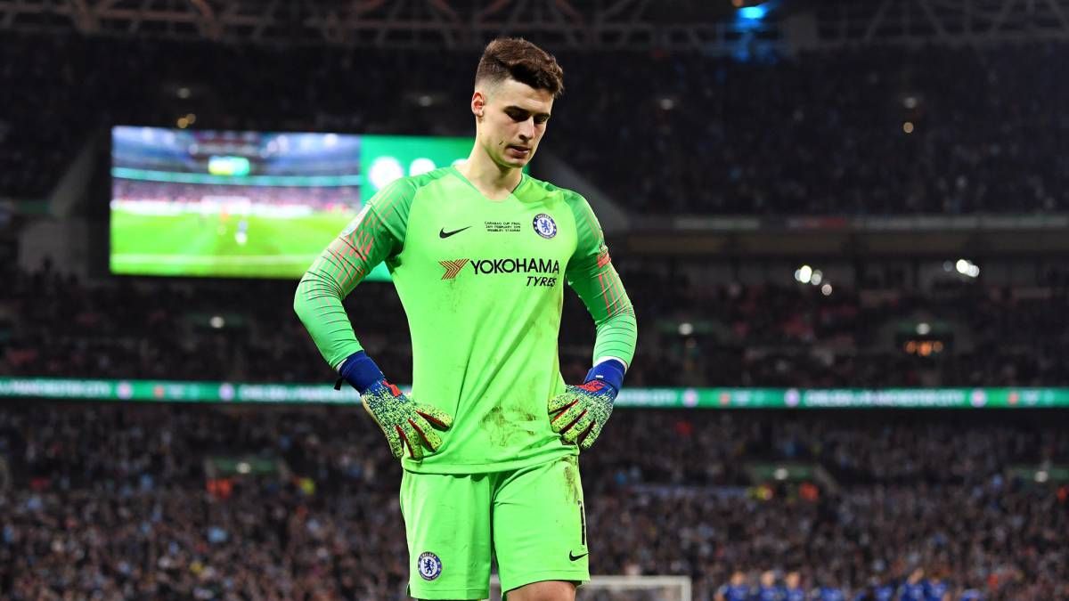  A Kepa Arrizabalaga le cayó un multazo por parte del Chelsea tras lo de Wembley.