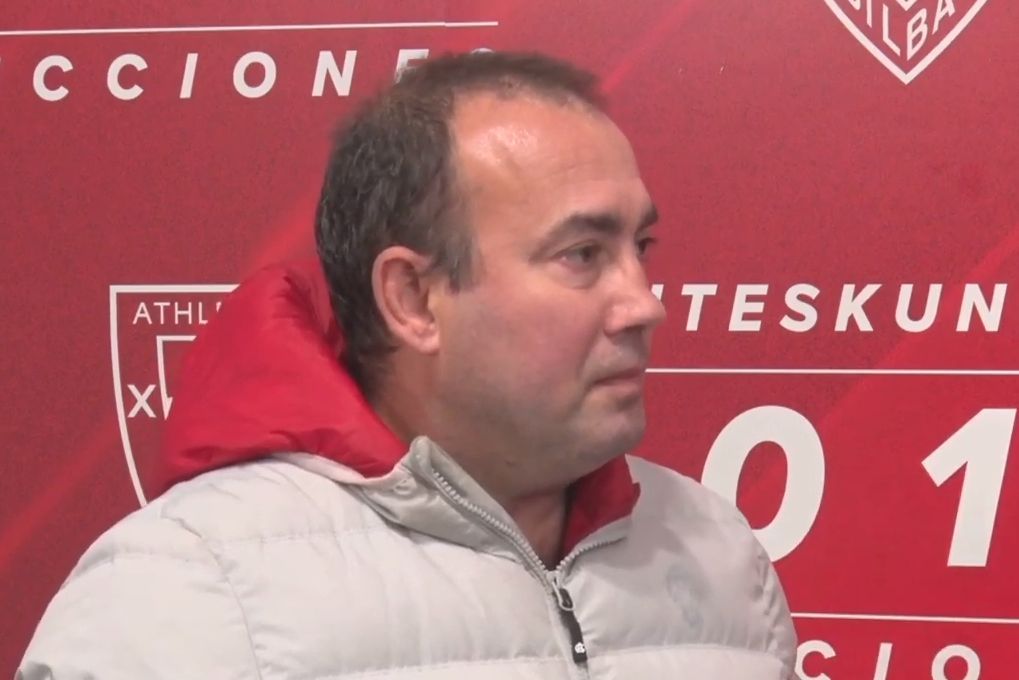  Andoni Lakabeg, en la jornada electoral del Athletic Club de diciembre del año 2018.