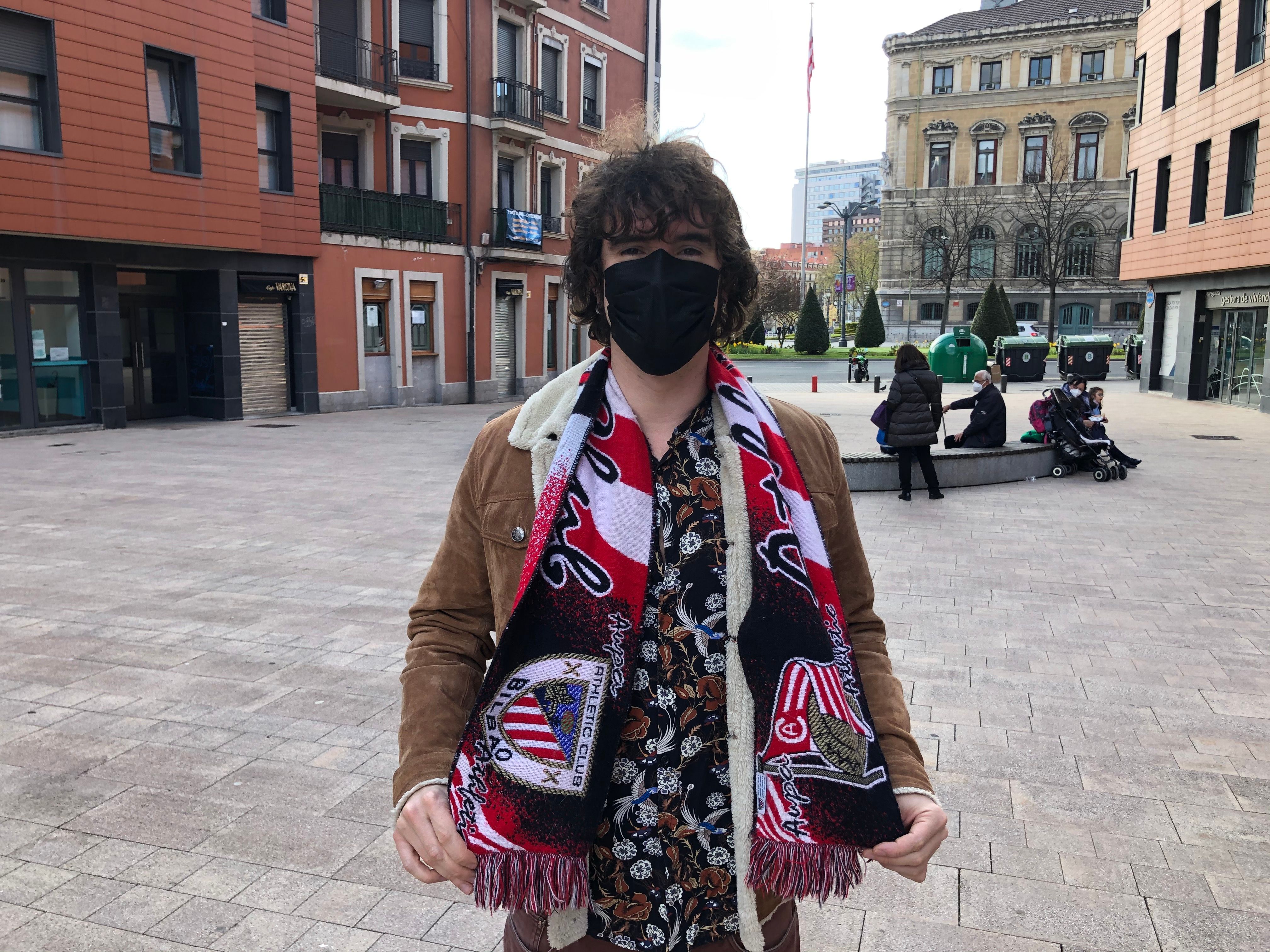 El actor bilbaíno Lander Otaola jugó en los juveniles del Athletic Club.