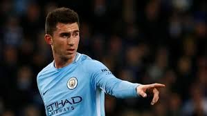 El defensa galo ahora nacionalizado español Aymeric Laporte en un partido del Manchester City.
