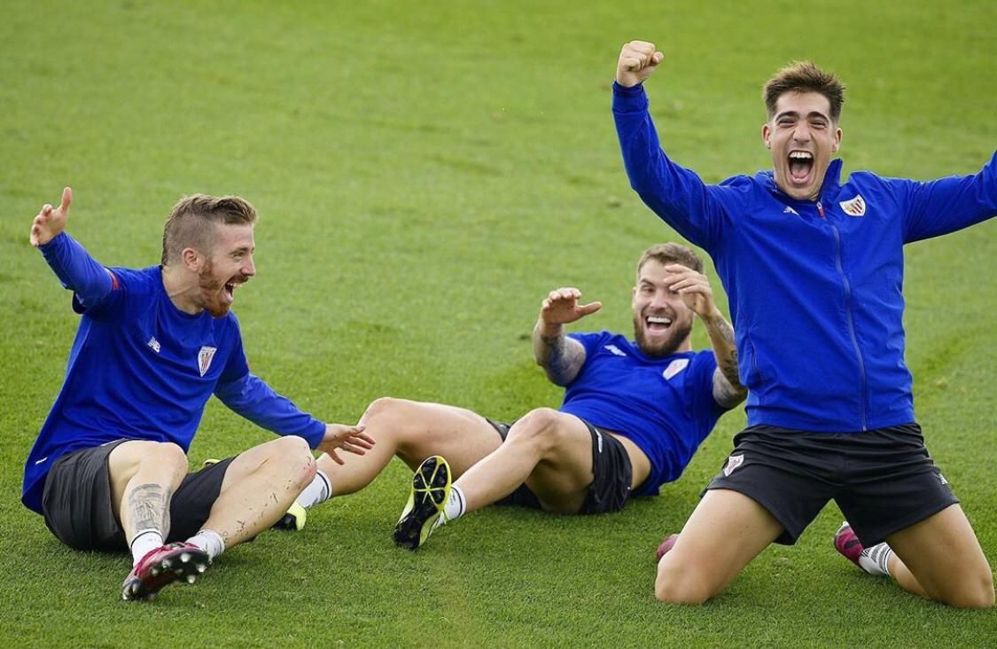  Iker Muniain, Iñigo Martinez y Gaizka Larrazabal vencedores en Lezama.