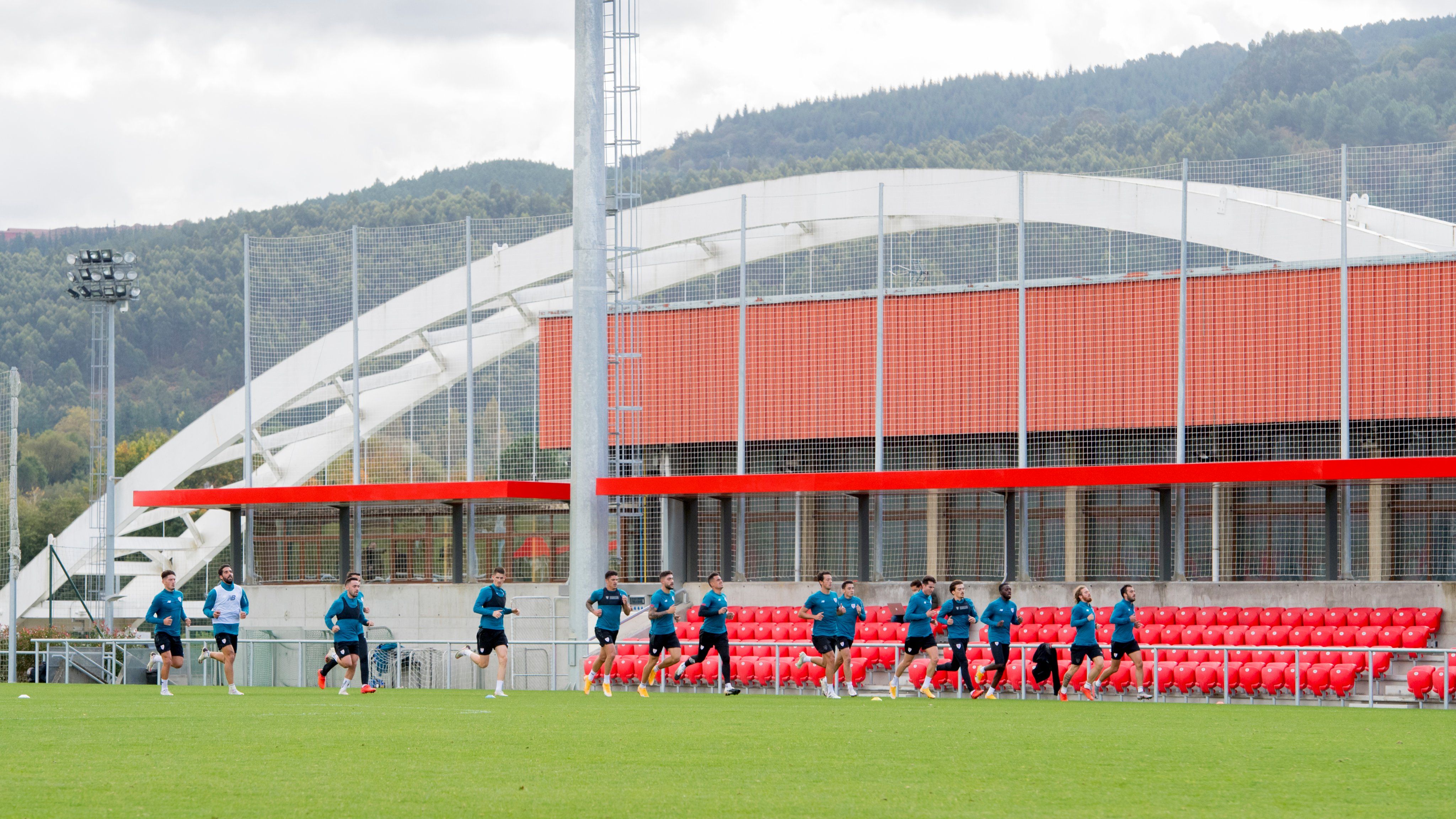 Los leones preparan en Lezama el próximo partido de LaLiga