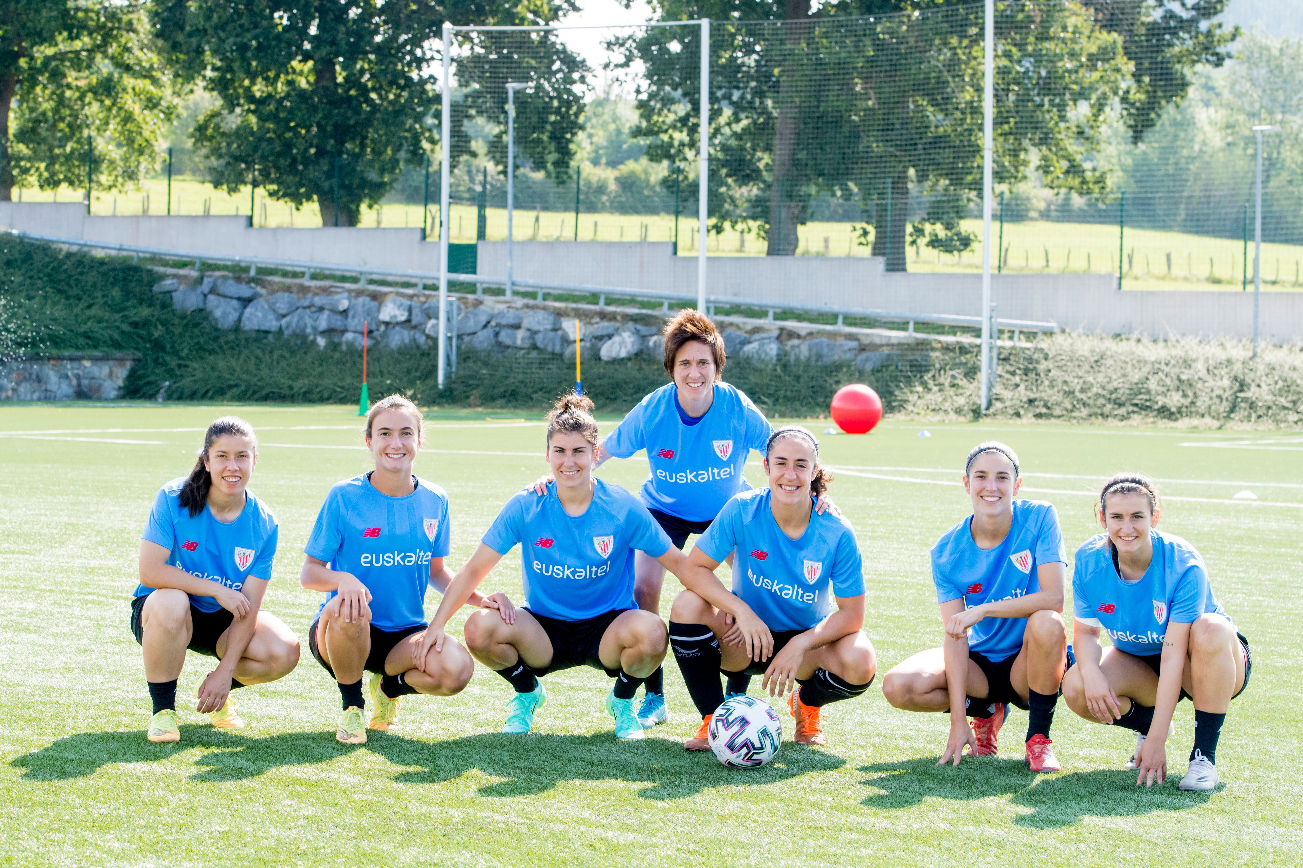 Las Leonas han regresado para entrenar en las instalaciones de Lezama.