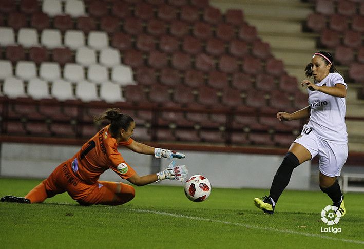  Mari Paz Vilas encara a la meta del EDF Logroñés.