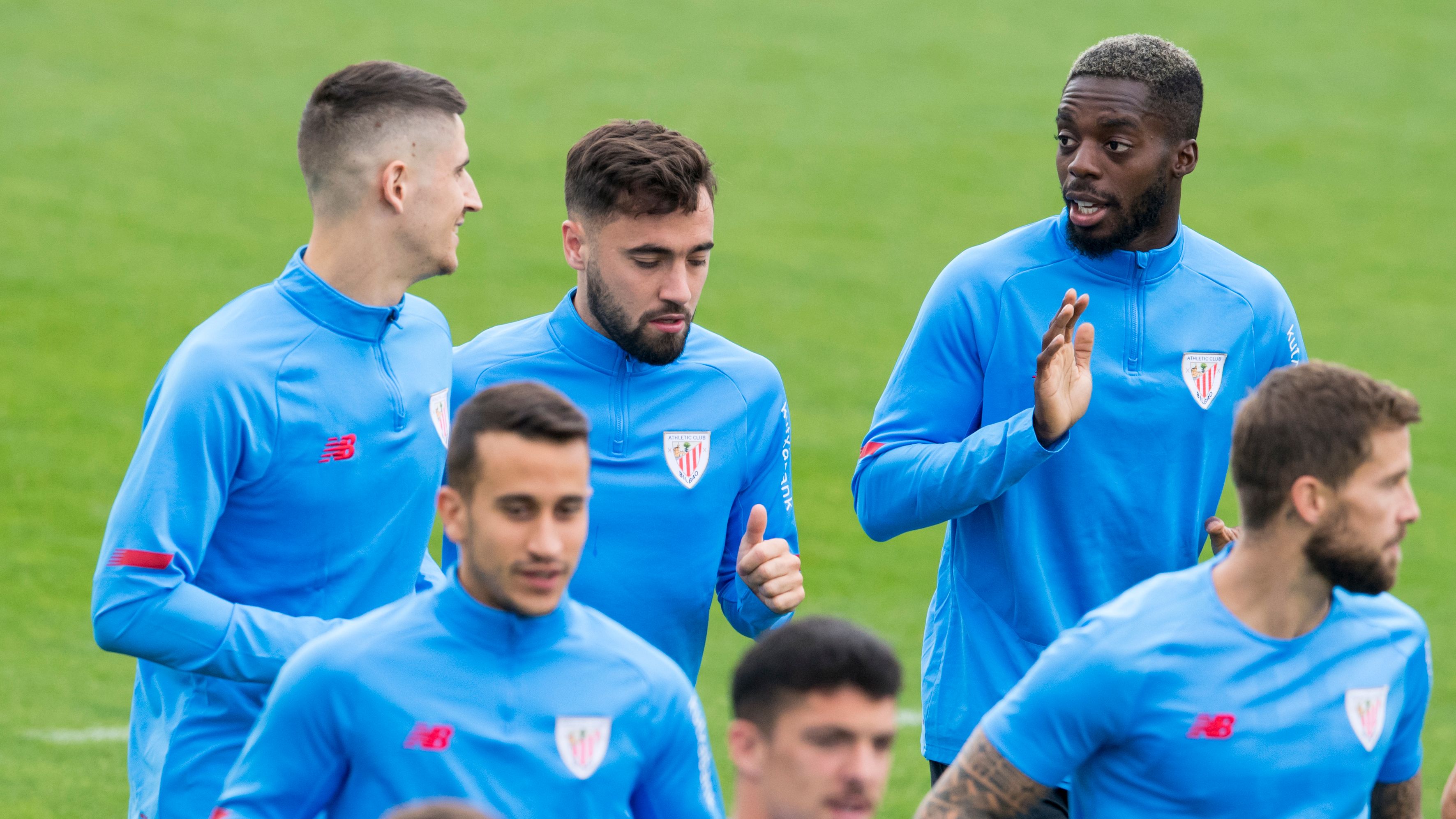 El donostiarra Unai López corre en Lezama en la actual pretemporada.