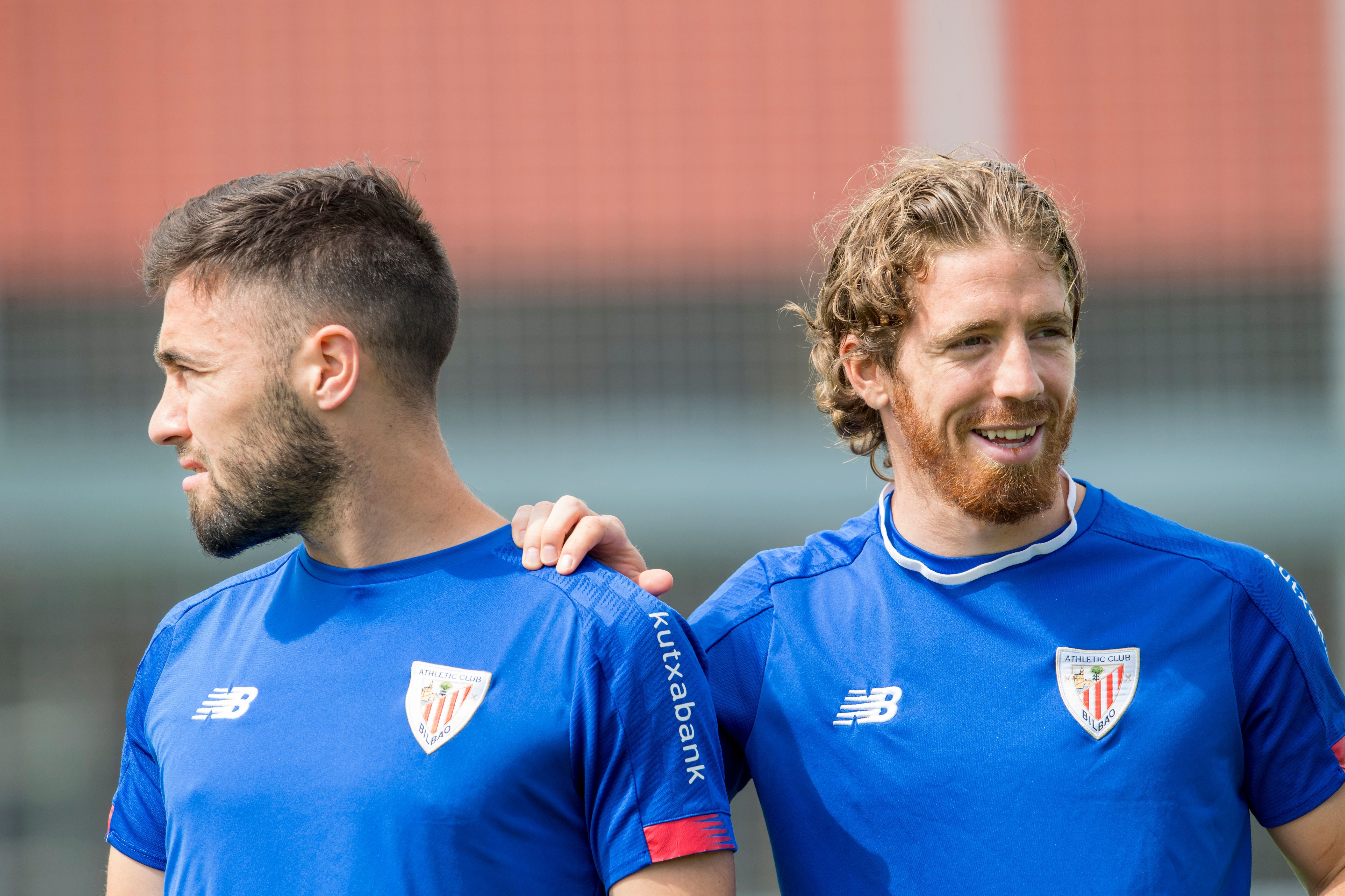  Unai López e Iker Muniain, los jugones siempre se entienden bien.