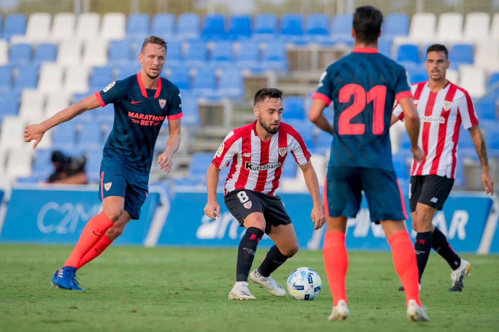  Unai López jugó el segundo amistoso del Pinatar Arena.