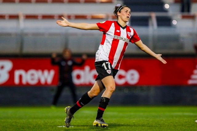  Lucía García, autora se un hat-trick ante el Logroño.