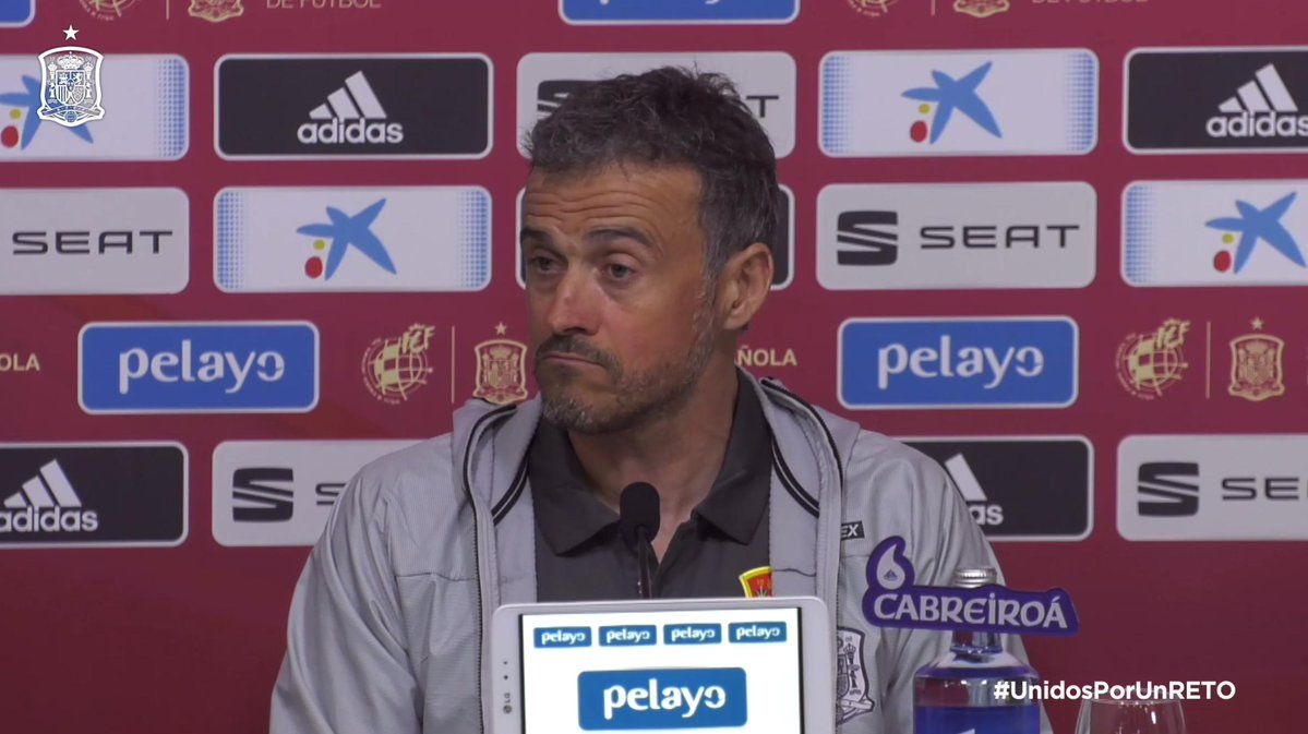 Luis Enrique comenta la lista de la selección española en la que están Unai Simón e Iñigo Martínez
