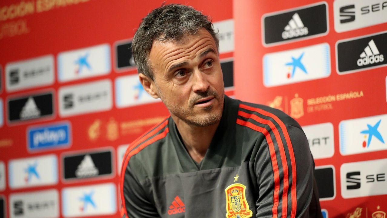  A Luis Enrique sus 'amigos' de la prensa le estaban esperando en esta Eurocopa.