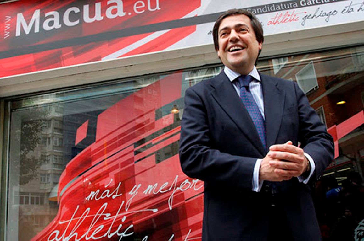 El abogado bilbaíno Fernando García Macua presidió el Athletic Club hasta el verano del año 2011.