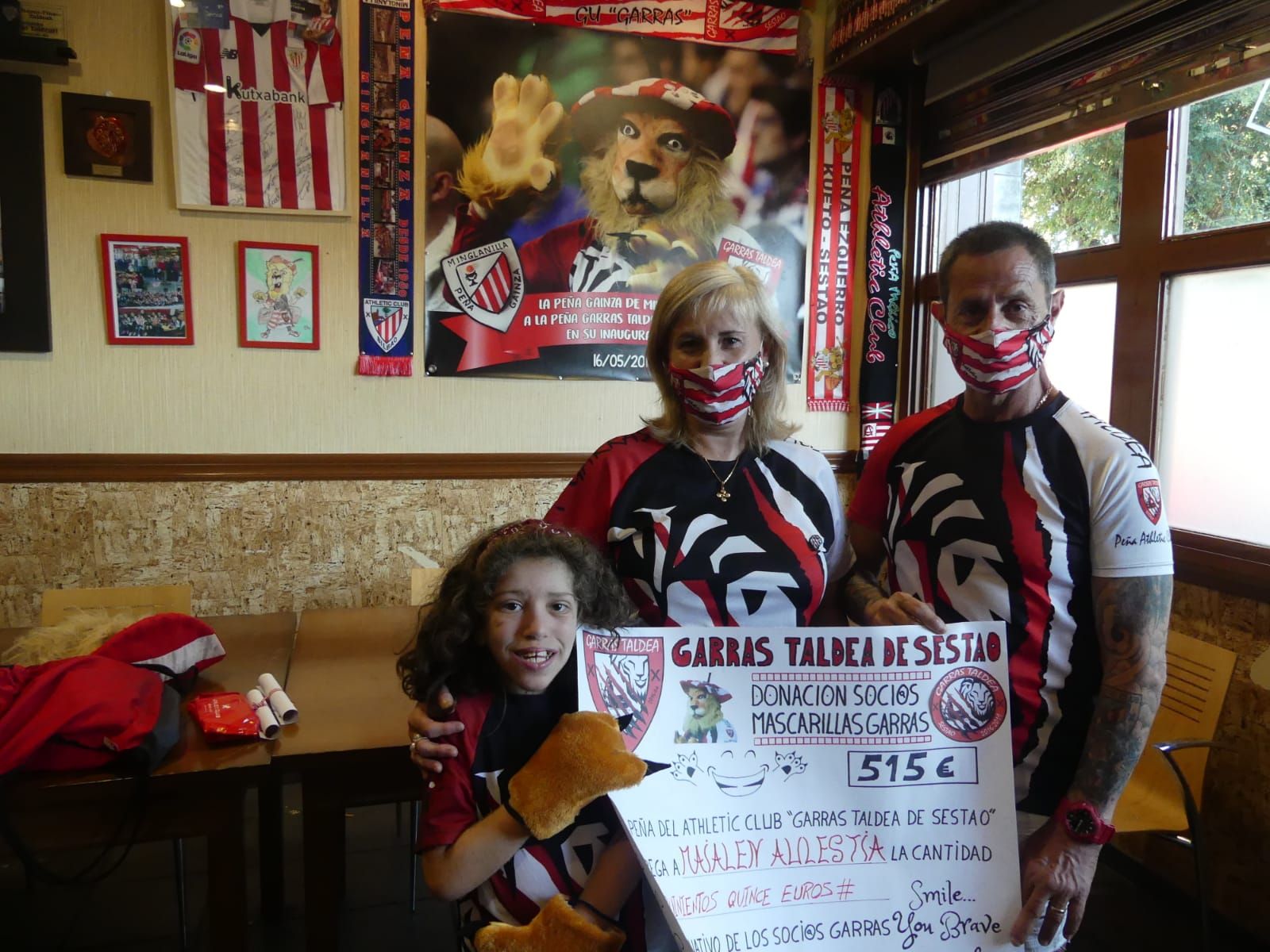  Maialen Aulestia es una niña bilbaína que padece el inhabitual Síndrome de Donohue.