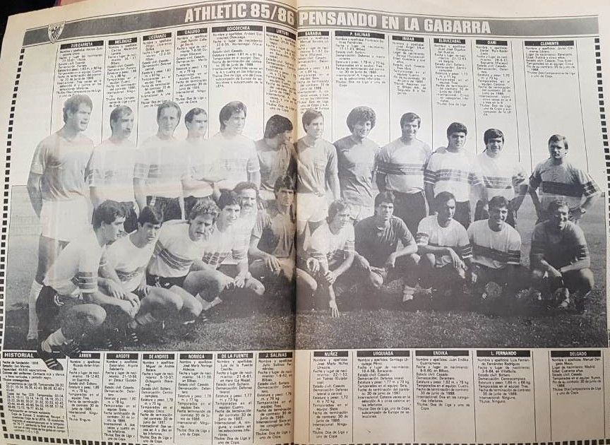 Un Athletic Club vintage de Clemente con Manolo Delgado en la parcela física.