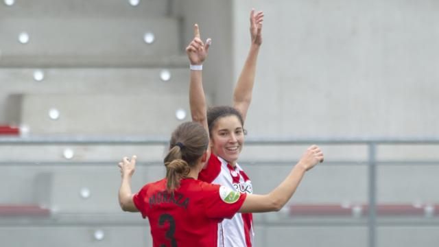 Nekane fue la gran protagonista del derbi de la última jornada.