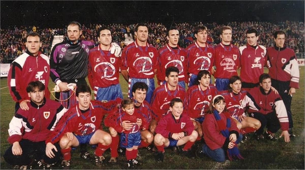 Este CD Numancia de Miguel Ángel Lotina le plantó cara al Barcelona de Cruyff en Copa.