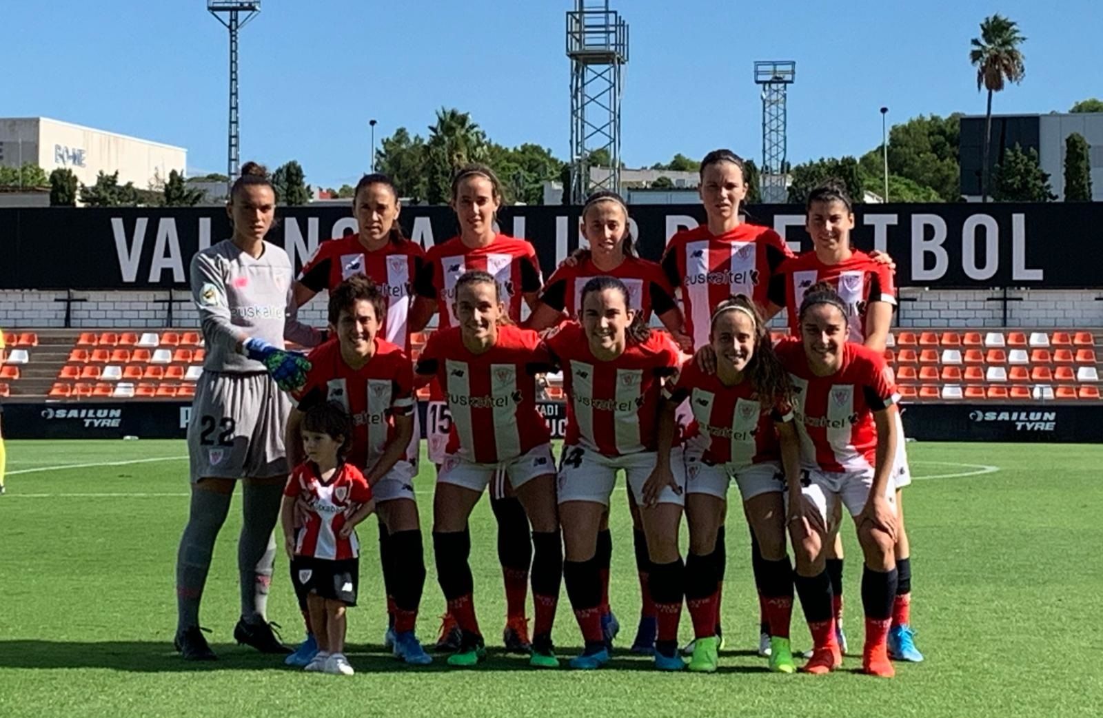  Once del Athletic Club Femenino en Paterna.