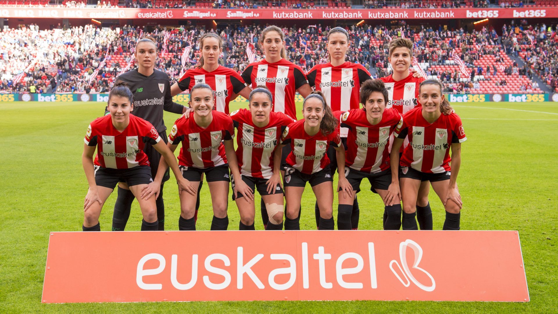  Marta Unzué formó en el once que se enfrentó al FC Barcelona en San Mamés.