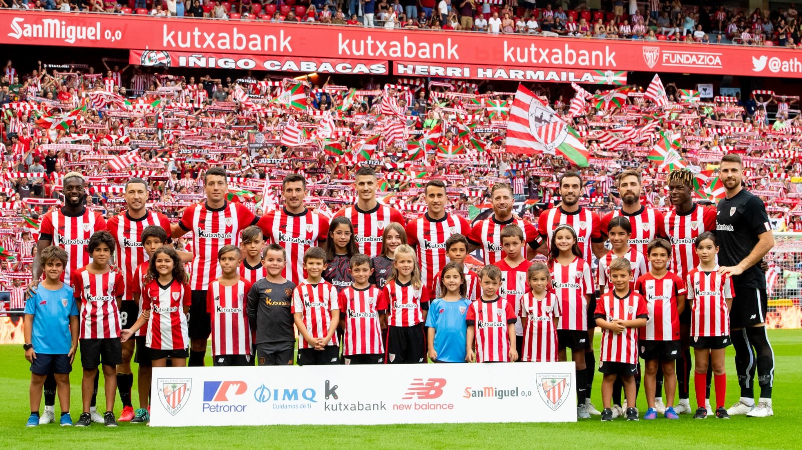  Once del Athletic Club de Ernesto Valverde antes de medirse al RCD Espanyol en San Mamés.