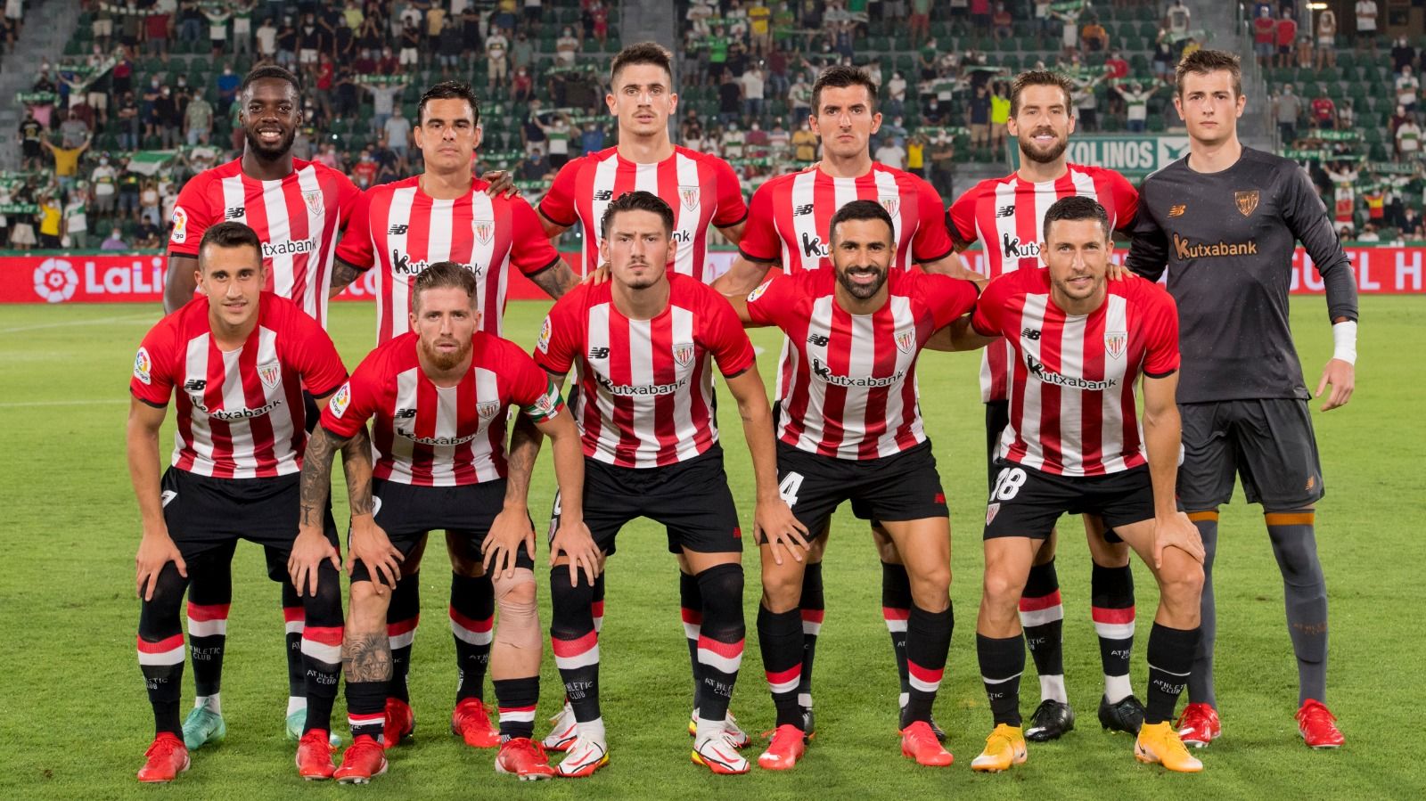  Once del Athletic en la primera jornada ante el Elche.