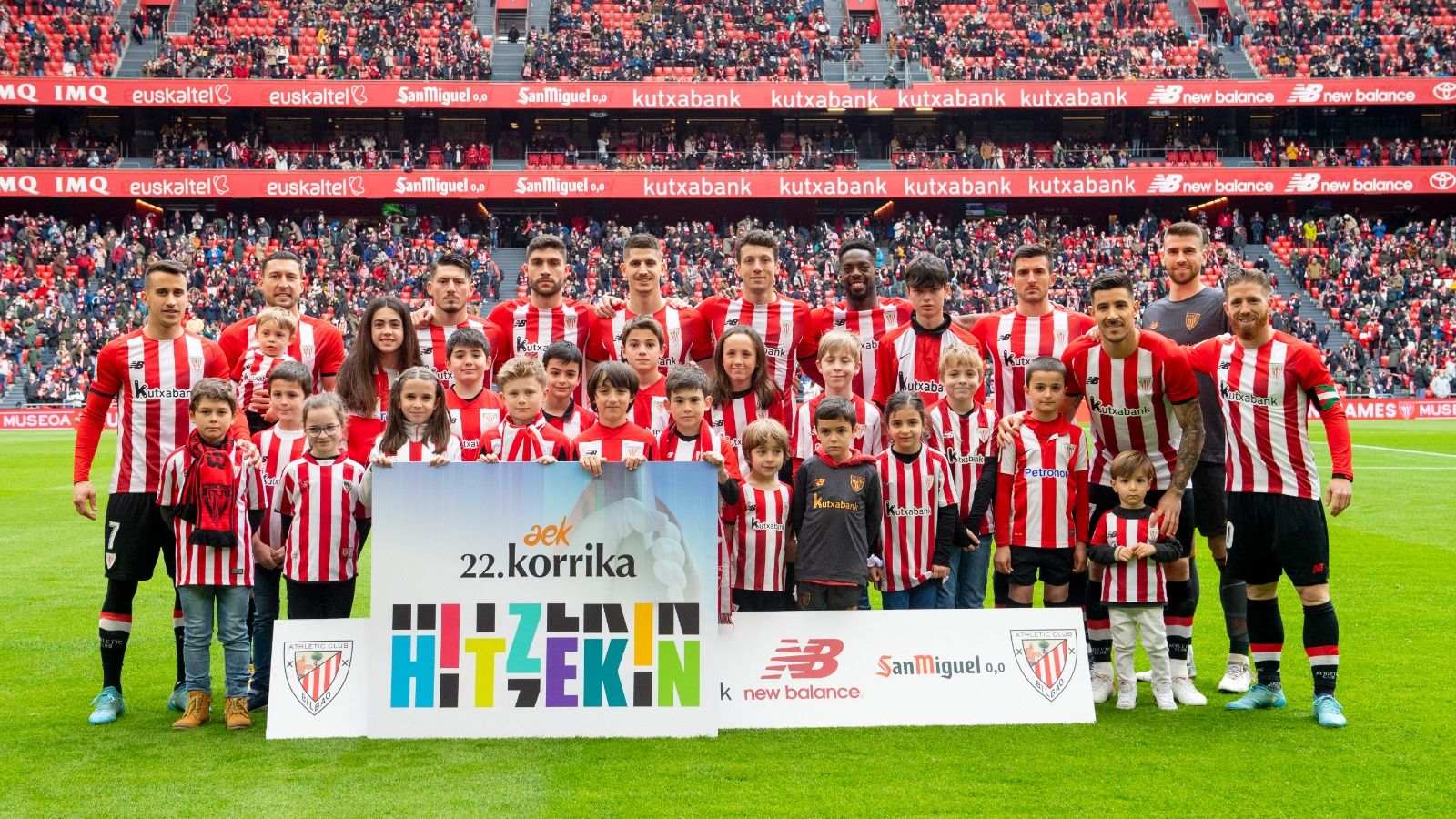  Once del Athletic ante el Elche en San Mamés.