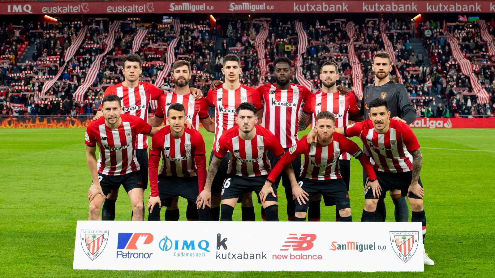  El once de Marcelino ante el Levante UD en San Mamés.