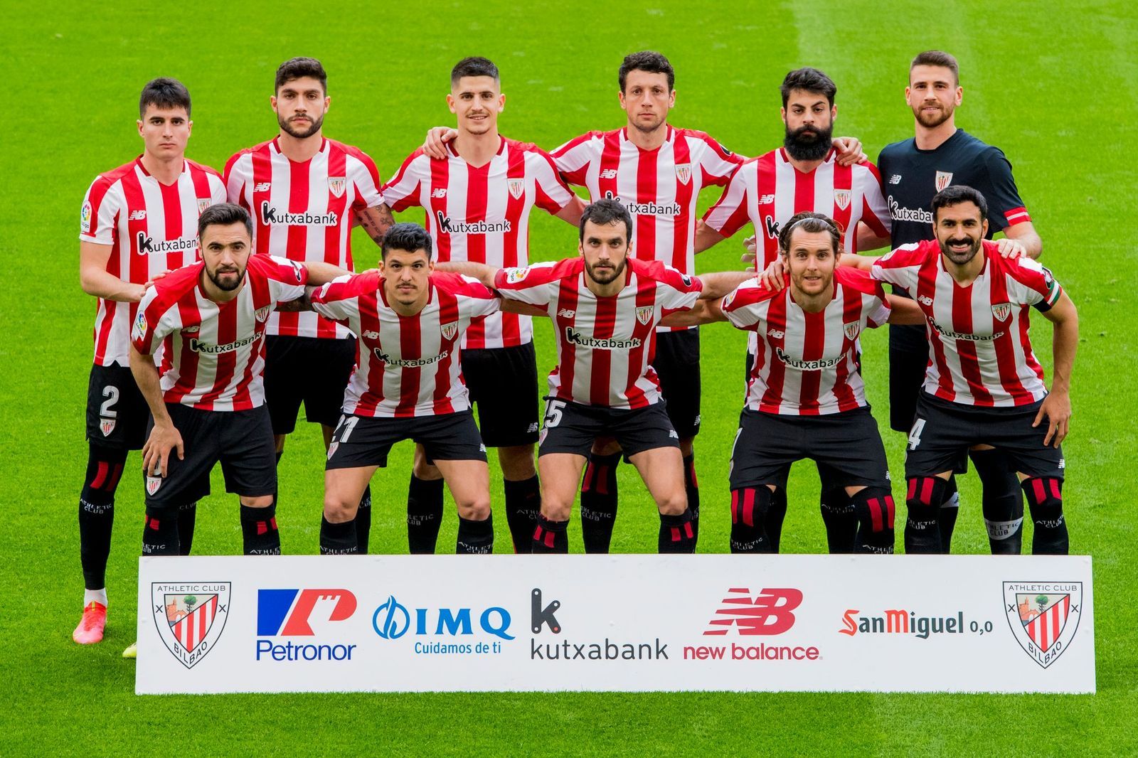  El once sacado ante el Deportivo Alavés en San Mamés.