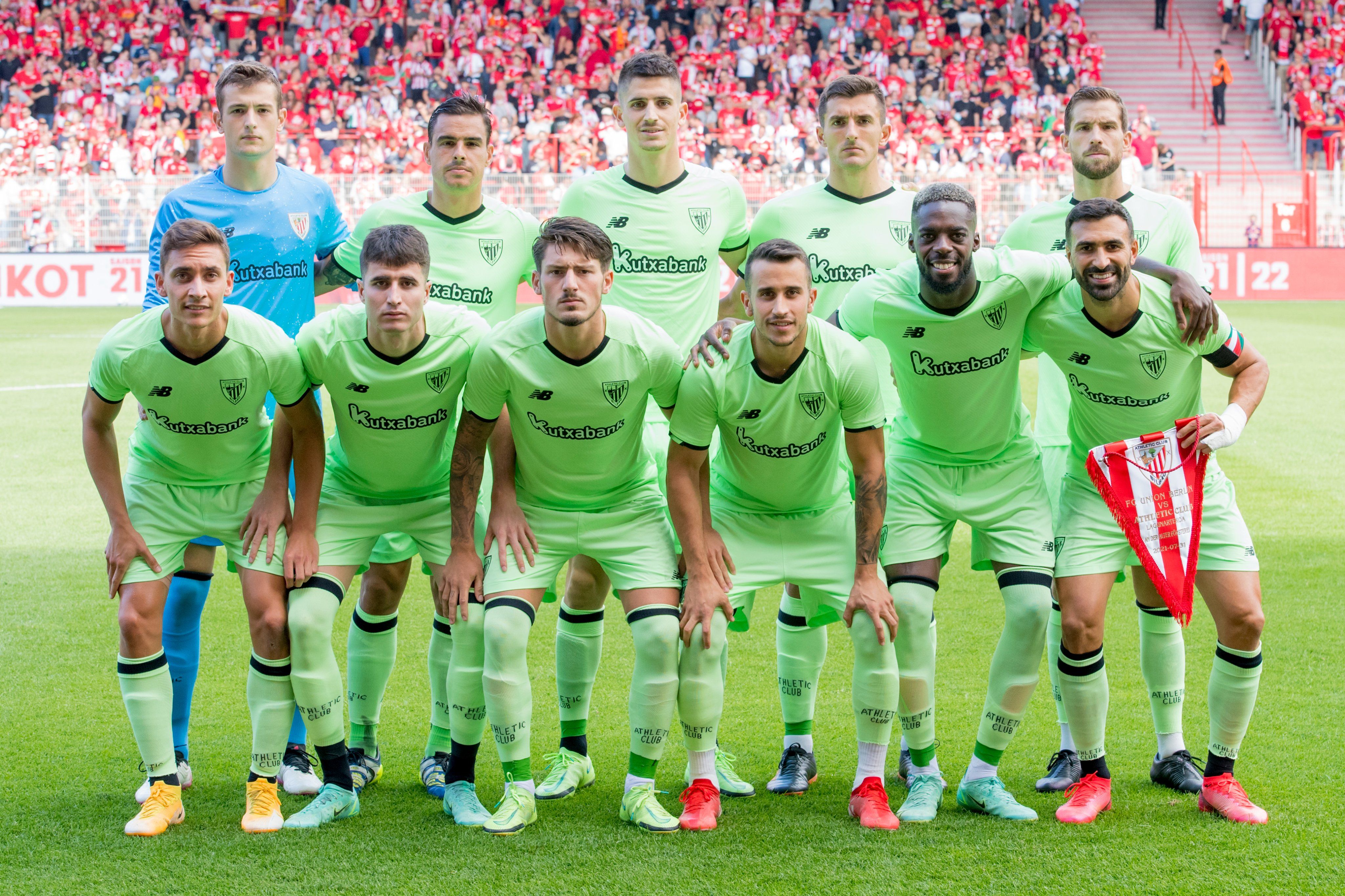 El once titular sacado por Marcelino, este sábado 31 de julio, ante el FC Union Berlín.