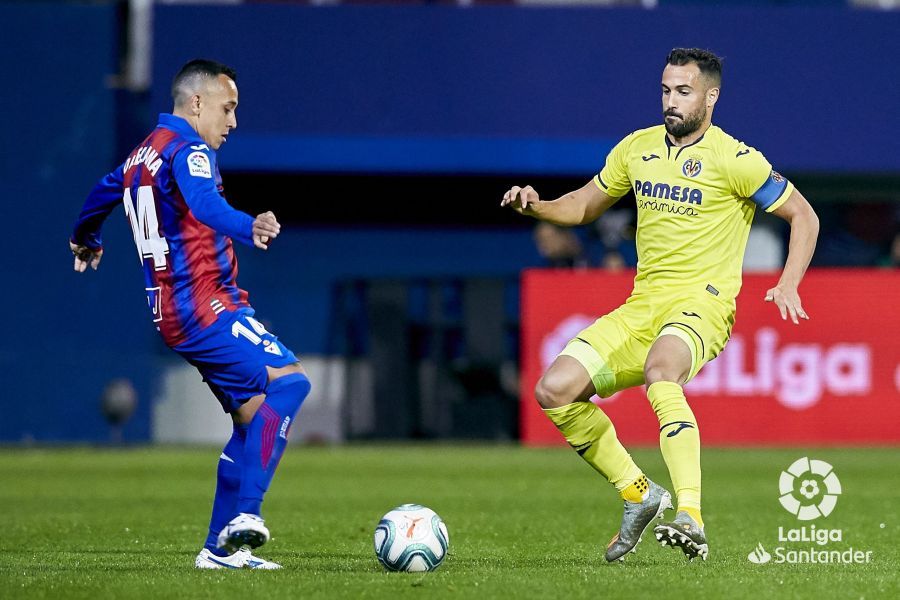 Fabián Orellana fue el gran protagonista de la victoria del Eibar frente al Villarreal.