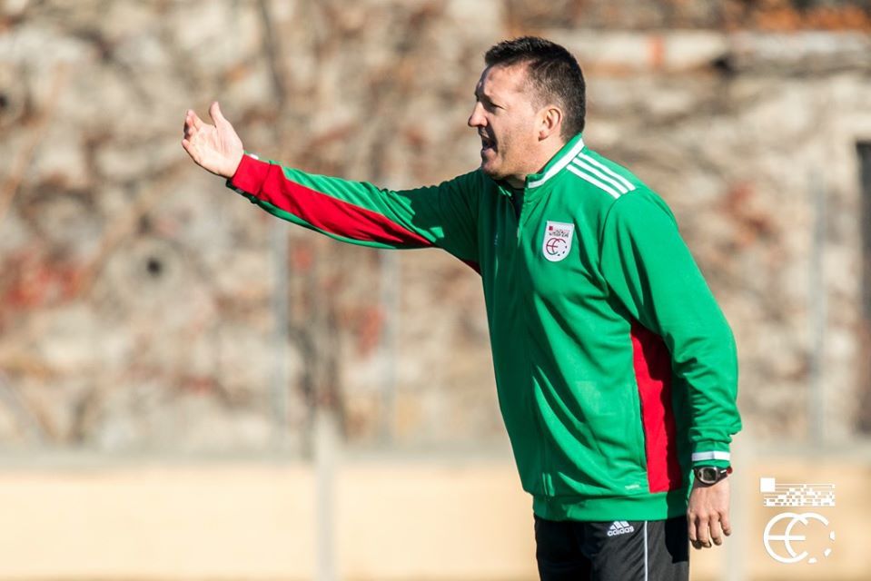 Oscar Tabuenka, seleccionador de Euskadi amateur.