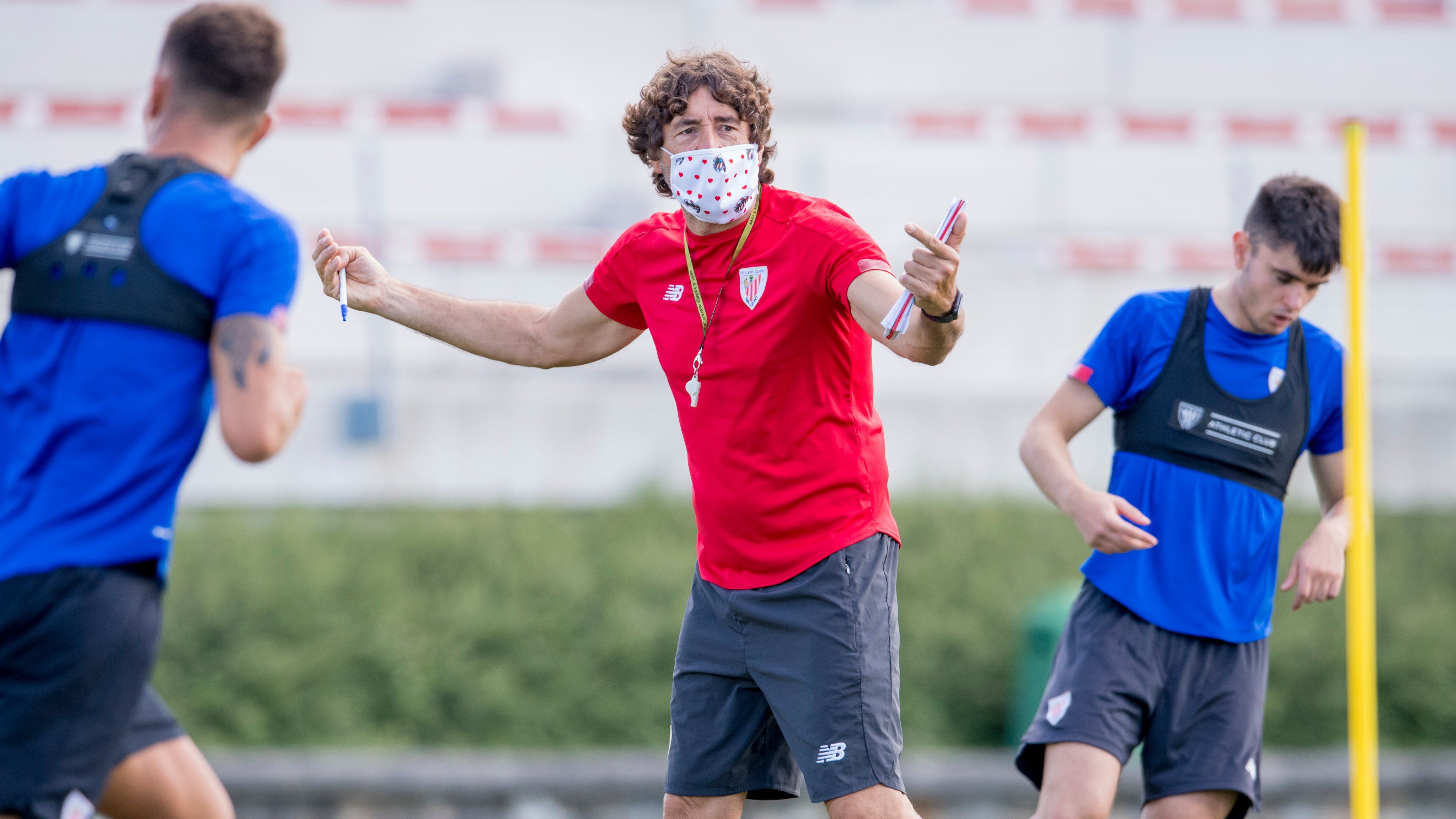  Patxi Salinas ya dirige de nuevo al CD Basconia en Lezama.