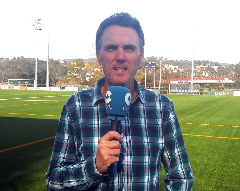José Ángel Peña, periodista de la Cadena Cope en Bilbao.