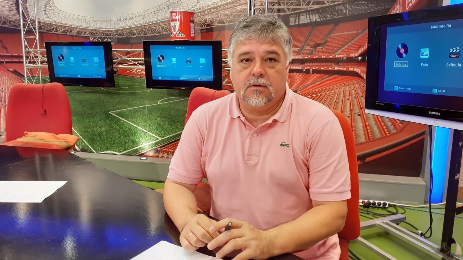 Luismari Vivanco, `Perillas', periodista de Telebilbao.