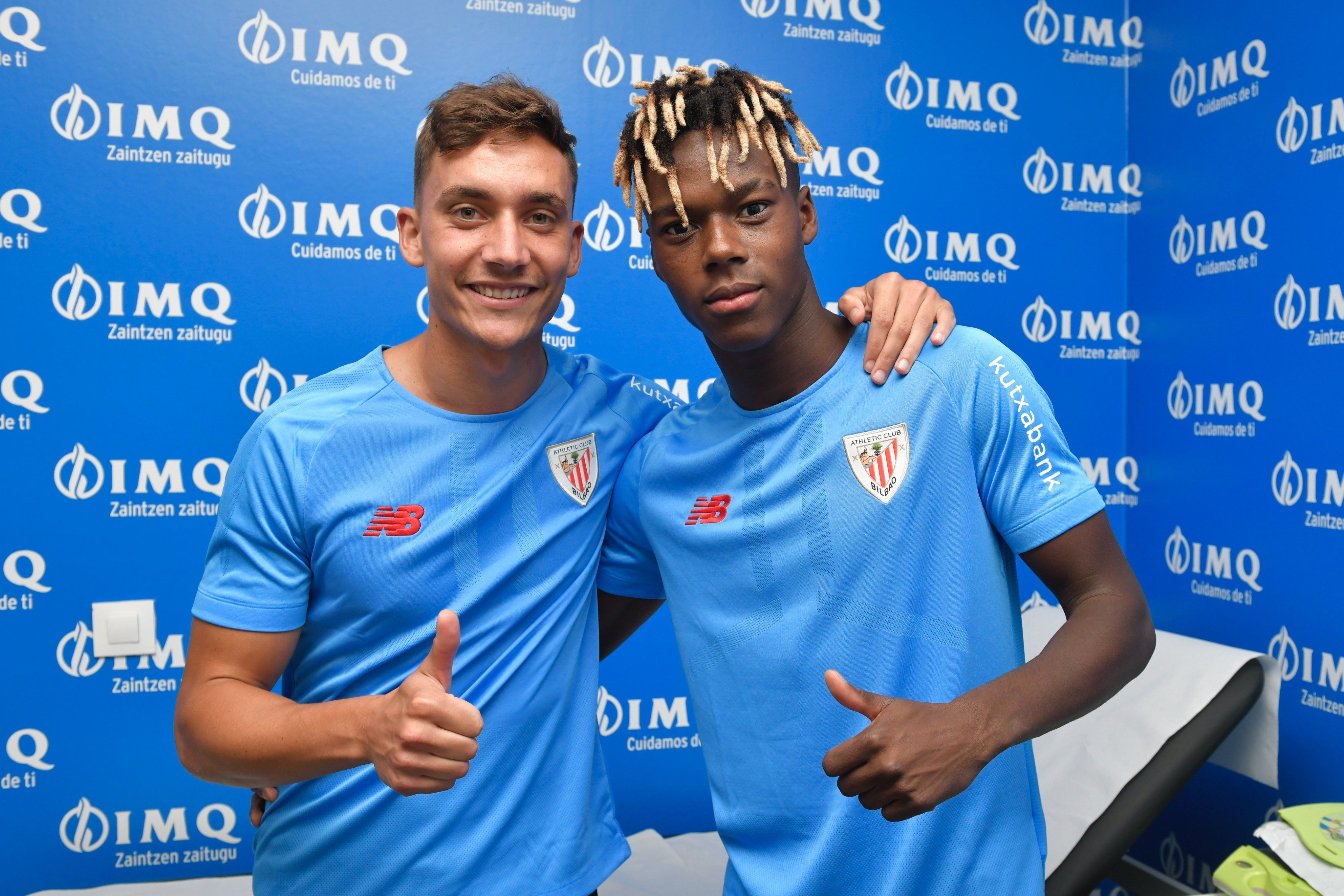 Alex Petxarroman y Nico Williams serán dos de las caras a seguir en la 2021/22.