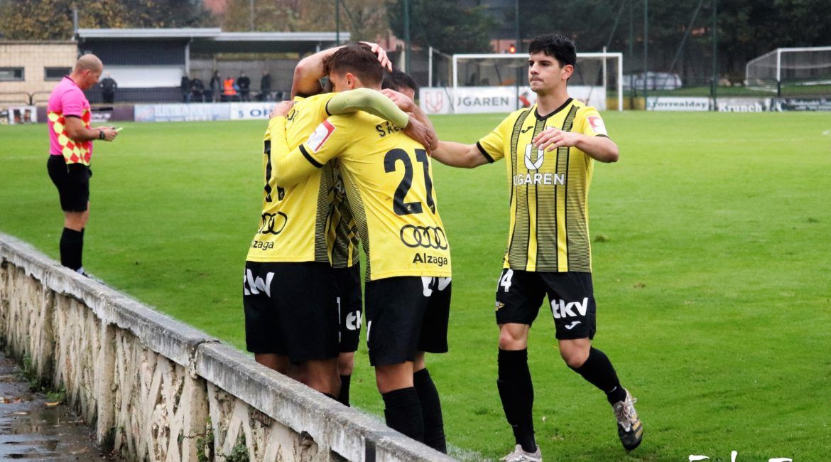  El Club Portugalete hizo un gran partido ante el Sanse de Xabi Alonso.