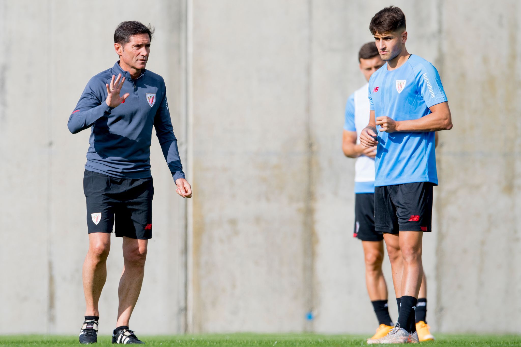  Primer entrenamiento en Lezama de la pretemporada 2021/22 con Marcelino.