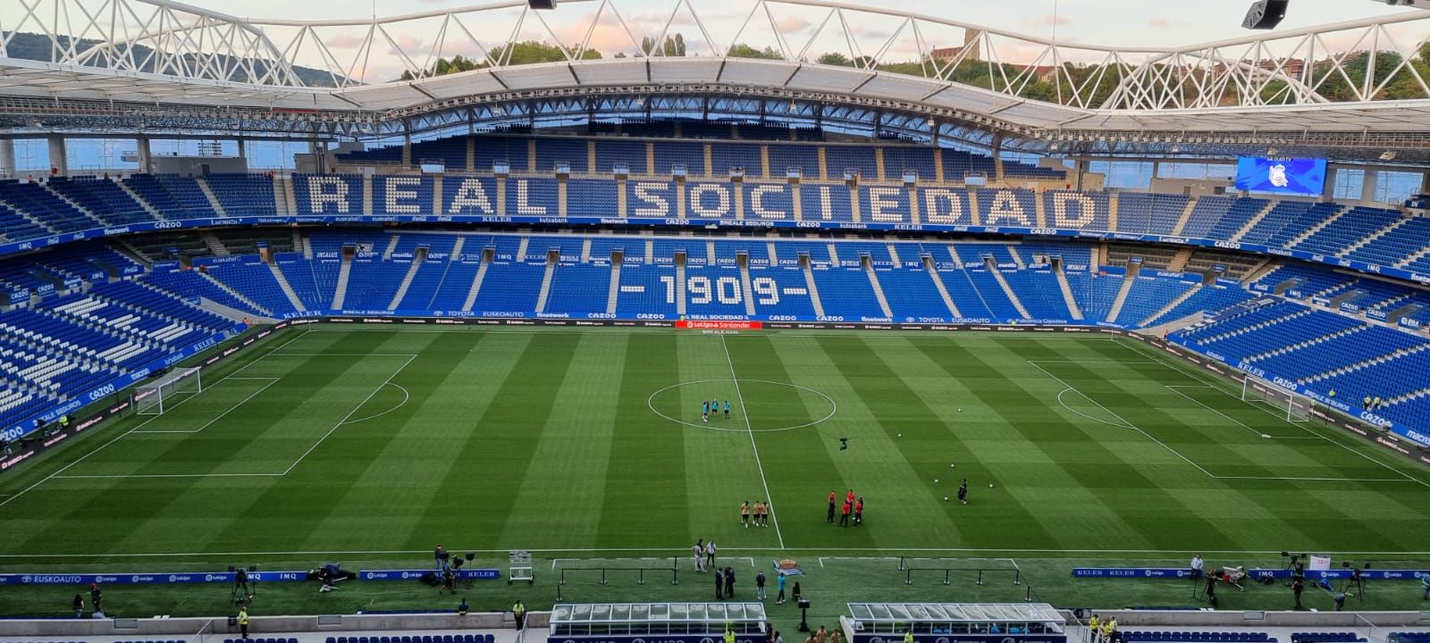  Reale Arena, sede del partido ante el FC Barcelona