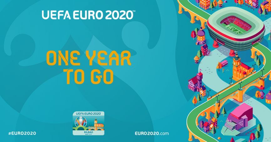  La Euro 2020 fue aplazada al próximo año.
