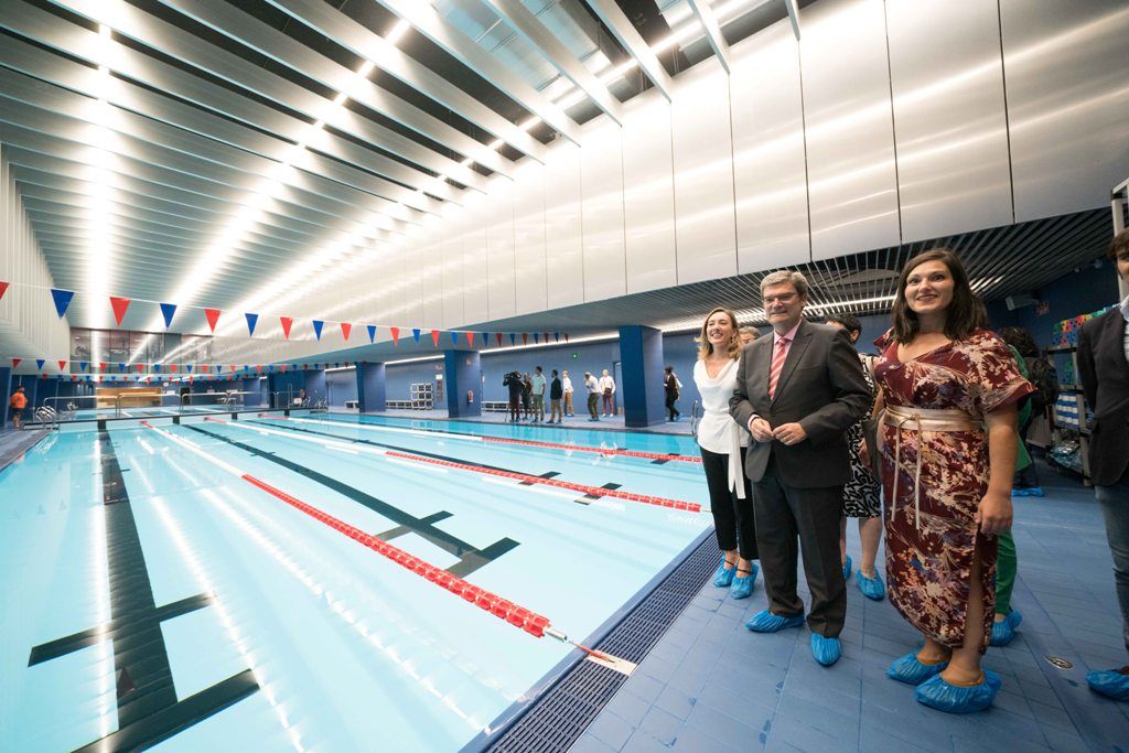 El Polideportivo de San Mamés tiene una sala fitness y dos salas equipadas con moderna tecnología.
