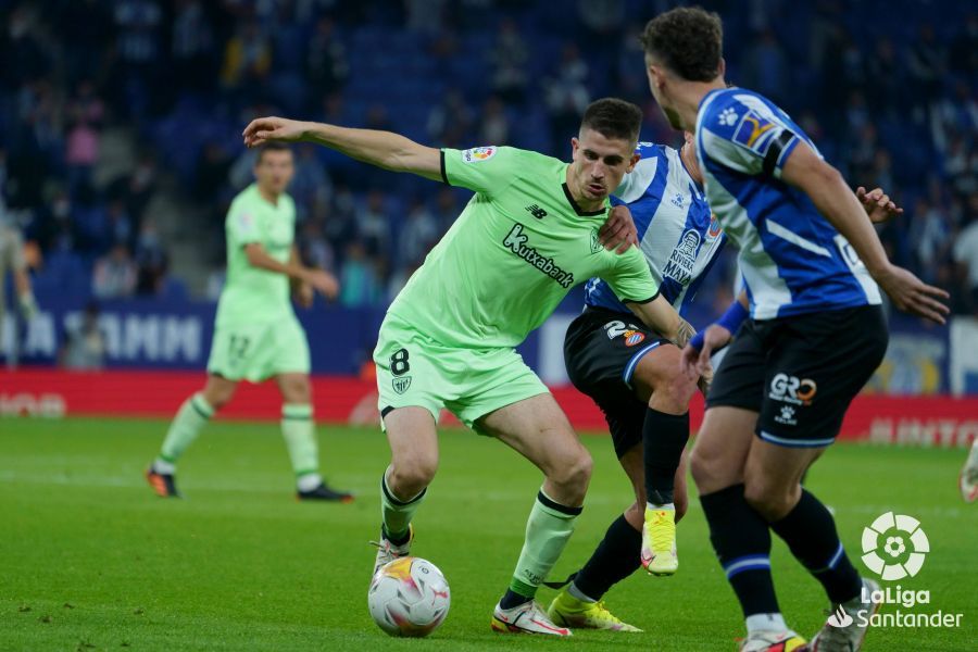  Sancet, ante el RCD Espanyol.