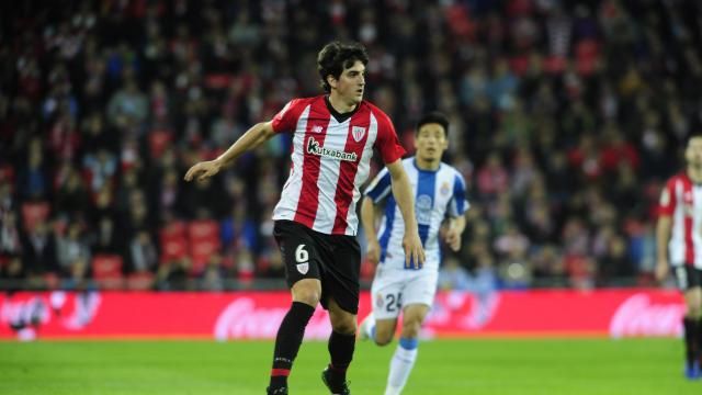 Mikel San José fue la sorpresa en el once ante los pericos del Espanyol.