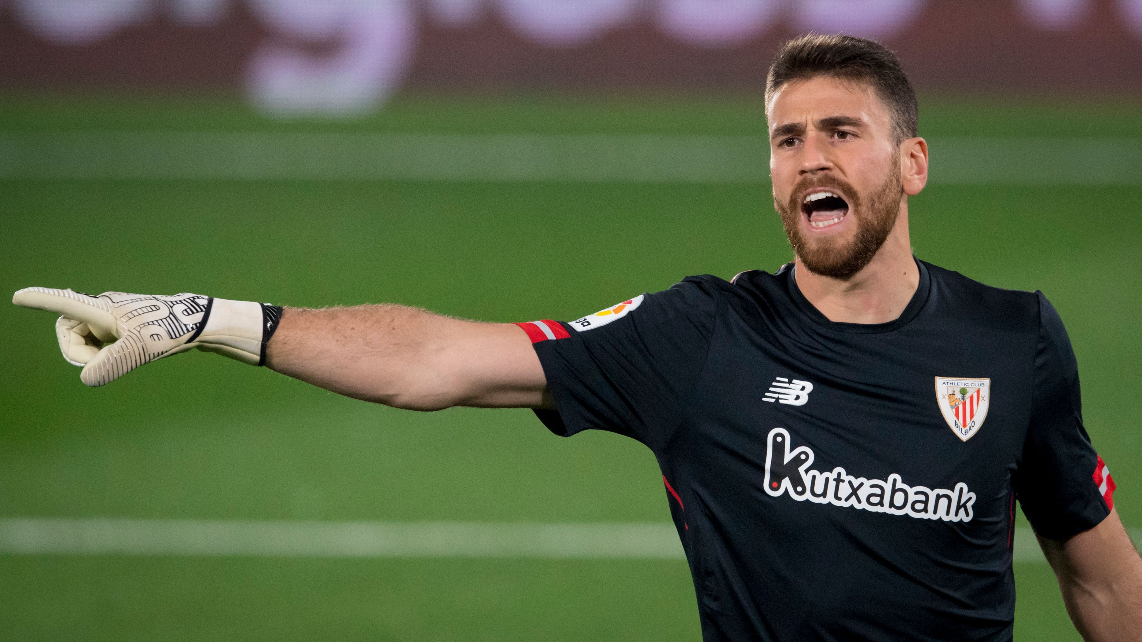  El meta Unai Simón está en edad de poder jugar los Juegos Olímpicos de Tokio.