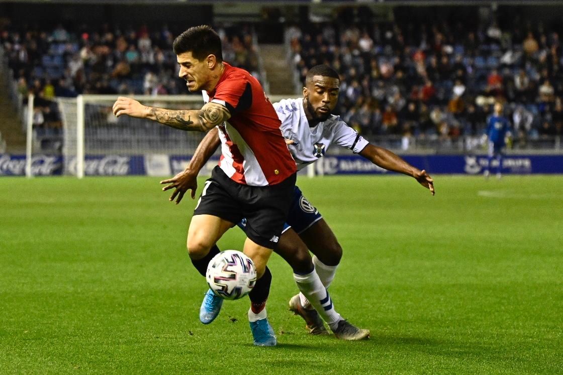  Yuri durante el partido en Tenerife.
