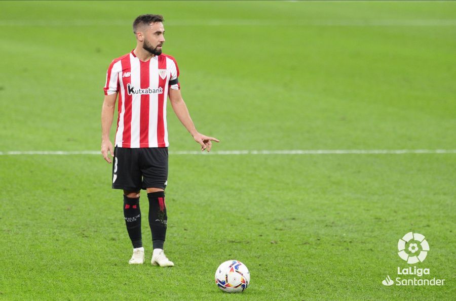 Unai López no estuvo afortunado durante el Athletic-Cádiz.