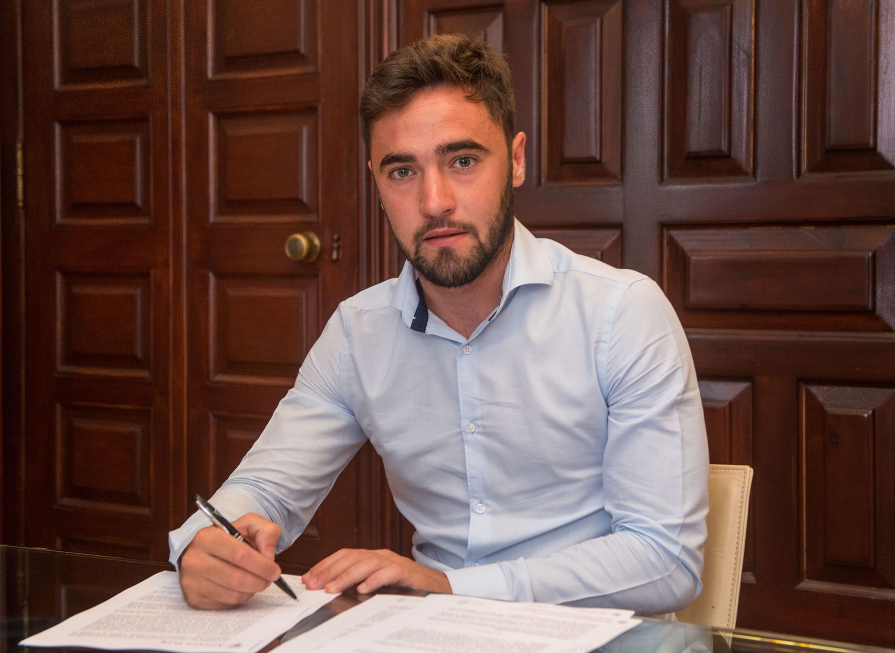 Unai López renovó en julio hasta 2022.