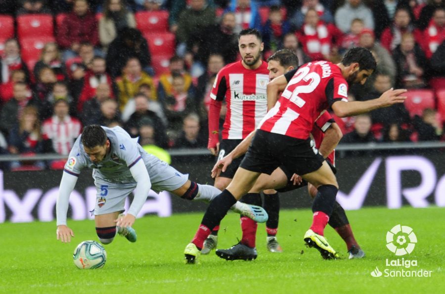  Unai López, Yeray y 'Rulo' ante Radoja.